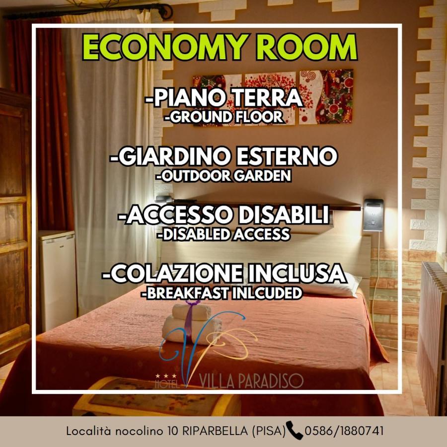 Hotel Villa Paradiso Riparbella Exteriér fotografie